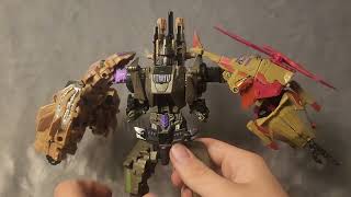 COMBATICONS COMBINE fall of Cybertron BRUTICUS [upl. by Adnawot]