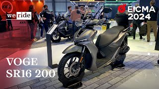 Voge SR16 200  LIVE da EICMA 2024 [upl. by Stav]