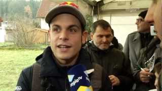 Moto3Weltmeister Sandro Cortese wird mit riesen Show empfangen Regio TV Schwaben [upl. by Anillek]