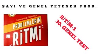 PROBLEMLERİN RİTMİ TEST30 [upl. by Gayner]