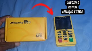 COMPREI UMA MINIZINHA CHIP3 UNBOXING E TESTE COMPLETO [upl. by Eimat]