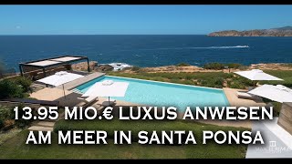 1395 MIO€ LUXUS ANWESEN AM MEER IN SANTA PONSA [upl. by Ylak]