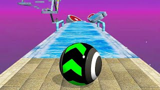 Sky Rolling Ball 3D Gameplay Speedrun All Levels 186 [upl. by Yasmin438]