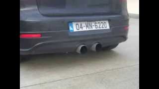 Tdi Golf With R32 Tailpipes [upl. by Anirahtak]