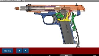 Le pistolet français MAB D expliqué  Application Android  HLebookscom [upl. by Egduj774]