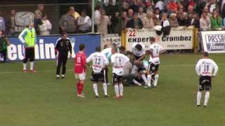 KSV ROESELARE  RAFC  Anthony Van Loo hartstilstand [upl. by Ahsiemat]