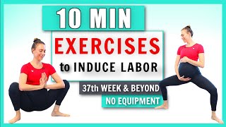 10 min Exercises To Induce Labor Naturally at Home I How to Help Labor Progress I Activating Labor [upl. by Sigrid112]