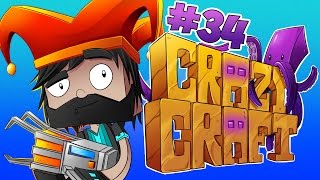 Minecraft  Crazy Craft  Ep 34  Second Ender Dragon And [upl. by Squires]