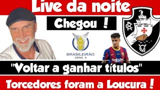 Vasco urgenteTorcida vai à loucura com a chegada do técnico português e quer Vasco campeão [upl. by Oigile]