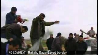 Rafah  GazaEgypt border [upl. by Aniratak]