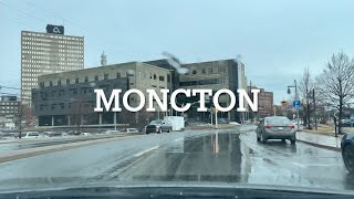 Moncton New Brunswick Canada Downtown area [upl. by Samara471]