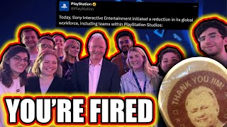 Playstation LAYOFF 900 People And The Mainstream Media Wont Keep That Same Energy [upl. by Flory183]