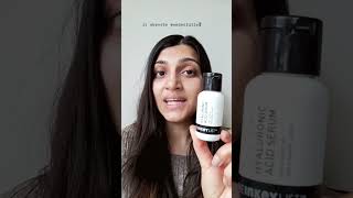 The INKEY List Hyaluronic Acid Serum inkeylist sensitiveskin productreview [upl. by Schoening]