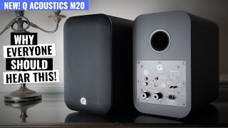 Powered Magic New Q Acoustics M20 Speaker Review [upl. by Fianna593]