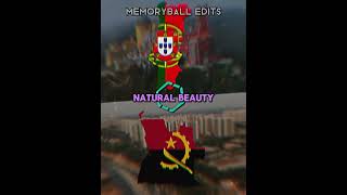 Angola vs Portugal shorts vs portugal angola countryballs europe africa [upl. by Karlin]