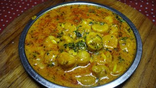 Gatte Ki sabji  Rajasthani Curry Recipe  गट्टे की सब्जी  Bappa ki Rasoi [upl. by Eilssel]