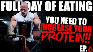 DAY IN THE LIFE VLOG  4800 CALORIES MY 430g PROTEIN DIET amp LEG DAY [upl. by Ellen]