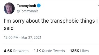 TommyInnit Cancelled For Being Transphobic Explained In 53 Seconds KSI [upl. by Edda]