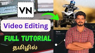 VN Video Editor Full Tutorial Tamil  How To Use VN App in Tamil  VN Basic Editing Tamil [upl. by Ella]