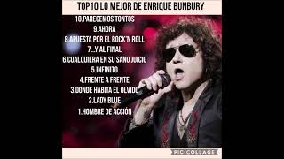 top 10 lo mejor de Enrique Bunbury [upl. by Eilema667]