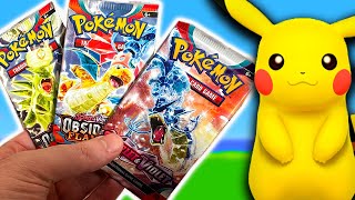 Huge Pokémon Tcg Pack Opening [upl. by Aneetak]