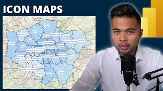 How to use ICON MAP to visualise GeoJSON files in POWER BI  INTERACTIVE MAPS w BASEMAPS AND MORE [upl. by Ignace]