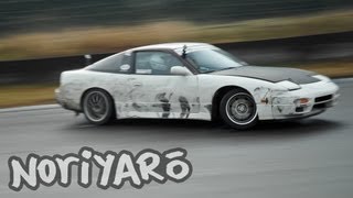 Violent highspeed drifting at Ebisu Circuit [upl. by Lilhak]