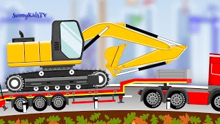 Short poems about Excavators and Dump Trucks [upl. by Aldarcie506]