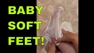 Foot Peeling Mask  Baby Soft Feet In Just a Few Days [upl. by Tirreg]