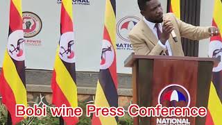 Bobi wine press conference [upl. by Aube166]