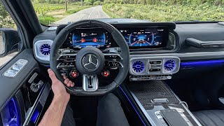 NEW 2025 Mercedes G63 AMG FACELIFT POV Drive V8 SOUND Interior Exterior Review 4K [upl. by Eintroc]