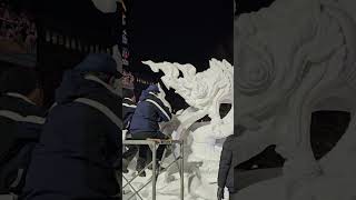 วินาทีประกาศผลรางวัล Sapporo Snow Festival 2024 [upl. by Ferne]