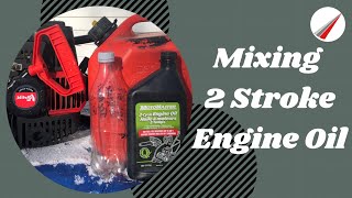 How To Mix 2 Stroke Engine Oil [upl. by Archaimbaud]