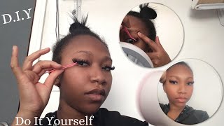 How To Do Your Own Individual Lashes  Tdance Lashes [upl. by Undis]