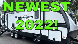 New 2022 Grand Design IMAGINE 2910BH Travel Trailer w Bunk Beds House Dodd RV Show [upl. by Arikehs826]