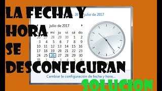 Reparar Problemas con la fecha y hora en Windows 1087 I SOLUCIÓN 2024 [upl. by Altheta]