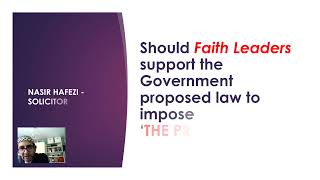 Should Faith Leaders support the Gov proposed law to impose THE PROTECT DUTY on Places of Worship [upl. by Heaps]