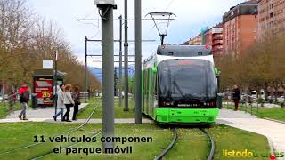 El tranvía de VitoriaGasteiz [upl. by Nahtan]