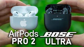 Bose QuietComfort ULTRA vs NEW AirPods Pro 2 wUSBC Tested and Compared [upl. by Thackeray]