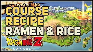 Ramen amp Rice Course Recipe Location Dragon Ball Z Kakarot [upl. by Hsotnas]