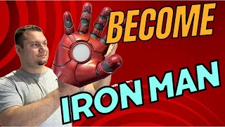 MAKING IRON MAN GLOVE WITH A GLOVE 3D printed [upl. by Darbie]