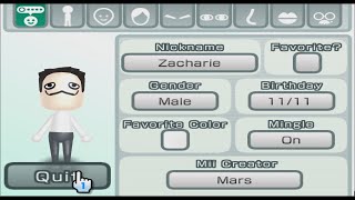 Zacharie  OFF  Mii 1570 [upl. by Salohcin]