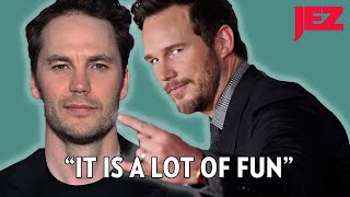 Taylor Kitsch Might Not Survive His Press Tour With Chris Pratt [upl. by Tterrab]