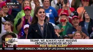 Hope Hicks KellyAnne DEC 17 2016 Mobile Alabama FINAL Thank You Rally Tour President Donald Trump HD [upl. by Rosella403]