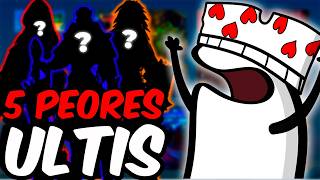 5 PEORES ULTIMATE DE COMBATIENTES  MOBILE ELGENDS [upl. by Doe]