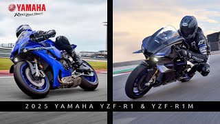 The Pinnacle of Sportbike Performance the 2025 Yamaha YZFR1 and the 2025 Yamaha YZFR1M [upl. by Nosreme]