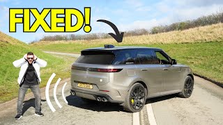 We Fitted An Upgraded Exhaust To Our Range Rover Sport SV [upl. by Oiludbo]