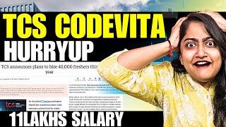 Huge TCS Codevita🤯Only Sheet to crack CODEVITA🔥11Lakhs Salary for Freshers🔴 [upl. by Tuttle]