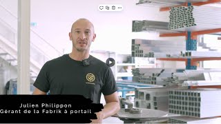 Présentation de La Fabrik à Portail et de Notre Exclusivité  Le Portail Coulissant Sectionnel [upl. by Palila]