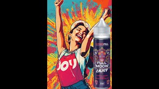 VAPE HEAVEN FULL MOON Enjoy cytryna malina jagoda wata cukrowa ice [upl. by Jonie]